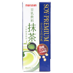 13037 marusanai uji matcha premium soy milk drink