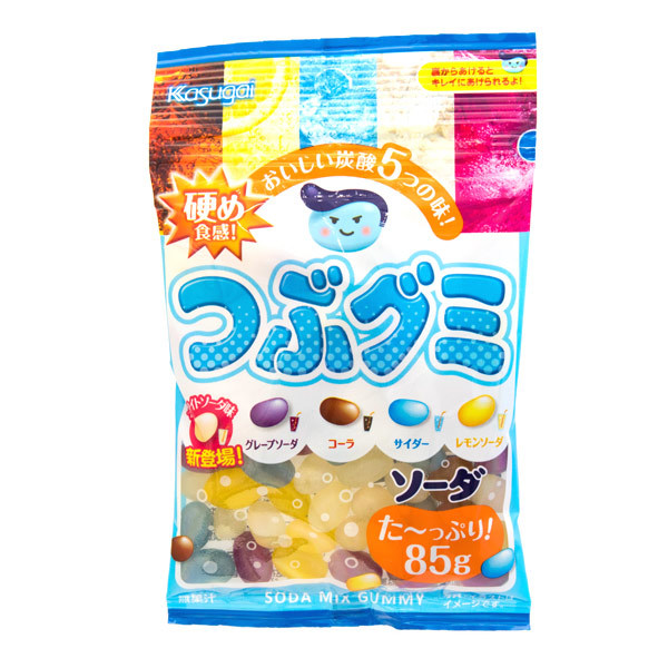 Japan Centre Kasugai Tsubugumi Mixed Soda Gummy Candy Godis