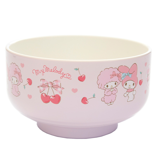 Japan Centre - Sanrio My Melody Miso Soup Bowl - Pink, Berry Pattern