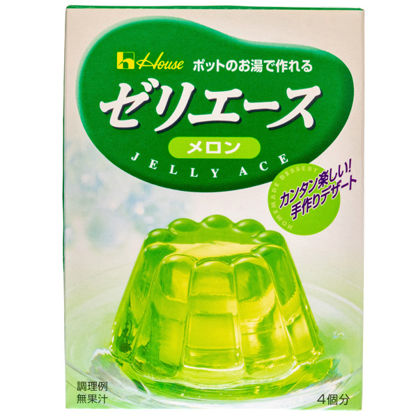 House Foods Jelly Ace Melon Flavour, 95 g Japan Centre Dessert