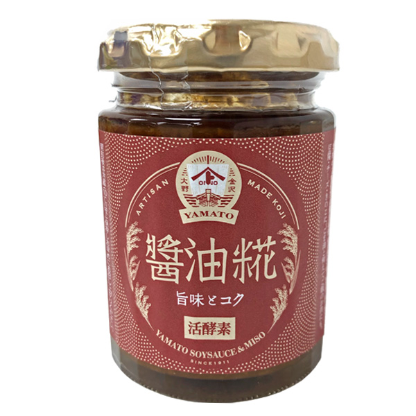 Yamato Shoyu Miso Rice Koji with Soy Sauce, 120 g Japan Centre 酱油