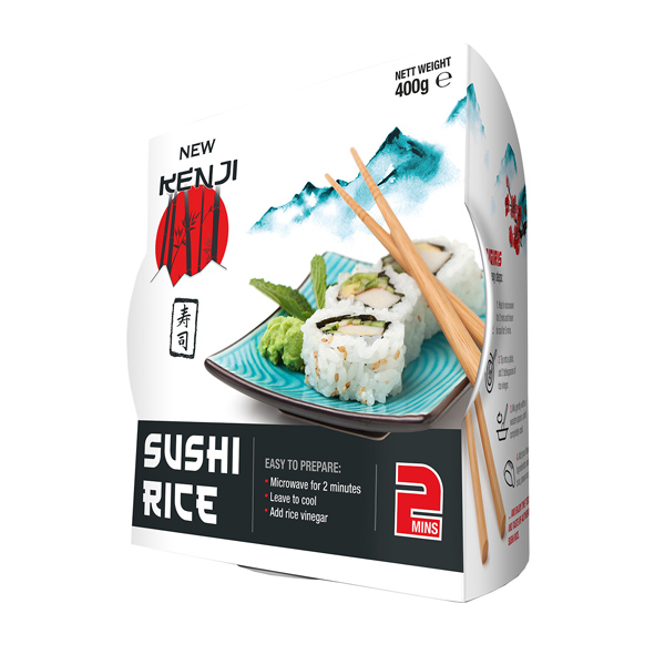 Kenji Microwaveable Sushi Rice, 400 g Japan Centre White Rice