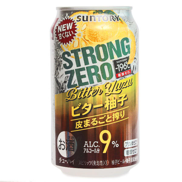 Suntory -196ºC Strong Zero Bitter - Japan Centre - Umeshu ...
