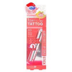 15298  k palette 1 day tattoo lasting lip tint stick   rose pink