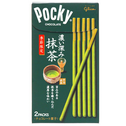 15411  glico pocky   rich matcha
