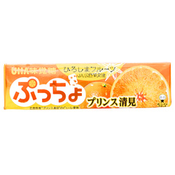 15399  mikakuto puccho prince kiyomi orange chewy candy