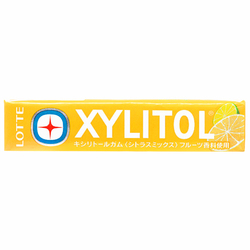 15326  lotte xylitol citrus mix chewing gum