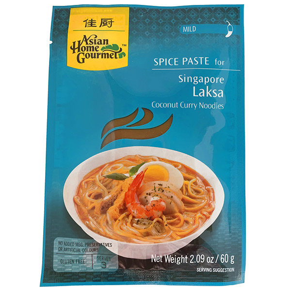 Asian Home Gourmet Singapore Laksa Spice Paste, 60 g Japan Centre