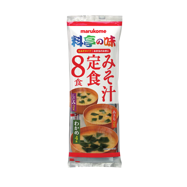 マルコメ 生みそタイプ みそ汁定食 148 G 8食入 Japan Centre インスタント味噌汁
