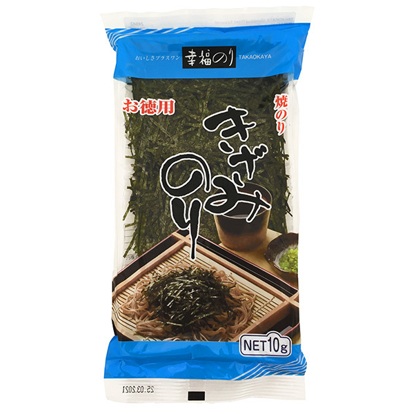 Takaokaya Shredded Dried Nori Seaweed, 10 g Japan Centre Alghe