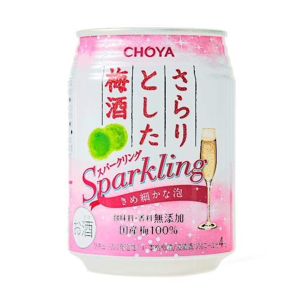 Choya Sparkling Umeshu Plum Wine Spritzer, 250 ml Japan Centre