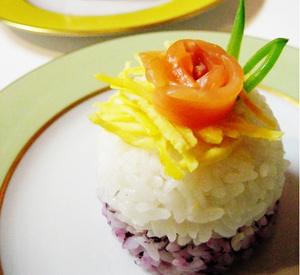305 chirashi sushi cupcake